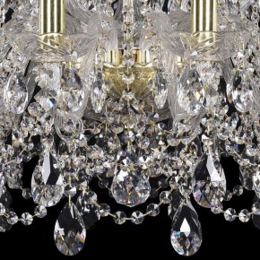 Подвесная люстра Bohemia Ivele Crystal 1411 1411/12+6/240/G в Пойковском - poikovskii.mebel24.online | фото 3