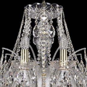 Подвесная люстра Bohemia Ivele Crystal 1411 1411/16/300/G в Пойковском - poikovskii.mebel24.online | фото 4