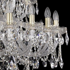 Подвесная люстра Bohemia Ivele Crystal 1411 1411/24+12/460/G в Пойковском - poikovskii.mebel24.online | фото 2