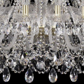 Подвесная люстра Bohemia Ivele Crystal 1411 1411/24+12/460/G в Пойковском - poikovskii.mebel24.online | фото 3