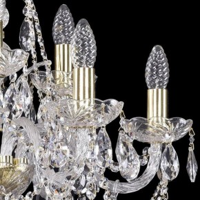 Подвесная люстра Bohemia Ivele Crystal 1411 1411/6+3/195/G в Пойковском - poikovskii.mebel24.online | фото 2