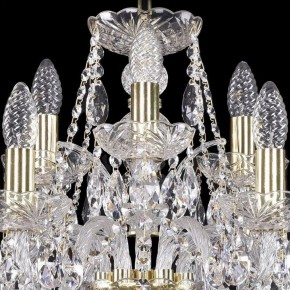 Подвесная люстра Bohemia Ivele Crystal 1411 1411/6+3/195/G в Пойковском - poikovskii.mebel24.online | фото 4