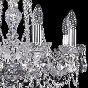 Подвесная люстра Bohemia Ivele Crystal 1411 1411/8/160/Ni в Пойковском - poikovskii.mebel24.online | фото 2