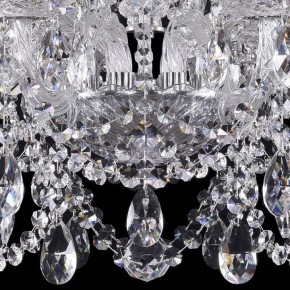 Подвесная люстра Bohemia Ivele Crystal 1411 1411/8+4/195/Ni в Пойковском - poikovskii.mebel24.online | фото 3