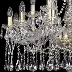Подвесная люстра Bohemia Ivele Crystal 1413 1413/12+6/300/G в Пойковском - poikovskii.mebel24.online | фото 2