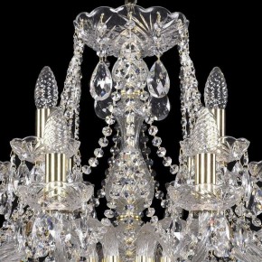 Подвесная люстра Bohemia Ivele Crystal 1413 1413/12+6/300/G в Пойковском - poikovskii.mebel24.online | фото 4