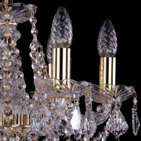 Подвесная люстра Bohemia Ivele Crystal 1413 1413/6/141/G/Leafs в Пойковском - poikovskii.mebel24.online | фото 2