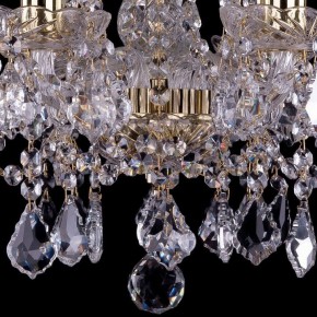 Подвесная люстра Bohemia Ivele Crystal 1413 1413/6/141/G/Leafs в Пойковском - poikovskii.mebel24.online | фото 3