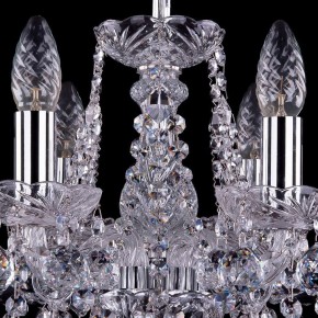 Подвесная люстра Bohemia Ivele Crystal 1413 1413/6/141/Ni/Balls в Пойковском - poikovskii.mebel24.online | фото 5