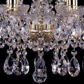 Подвесная люстра Bohemia Ivele Crystal 1413 1413/8/165/G в Пойковском - poikovskii.mebel24.online | фото 3