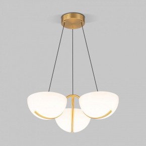 Подвесная люстра Eurosvet Emisfero 50083/3 LED золото в Пойковском - poikovskii.mebel24.online | фото 2