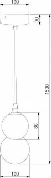 Подвесная люстра Eurosvet Polar 50250/1 LED серый в Пойковском - poikovskii.mebel24.online | фото 3