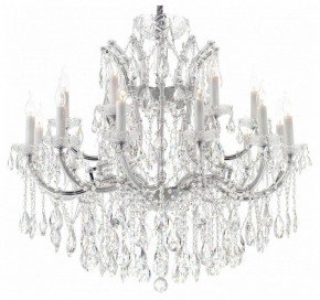 Подвесная люстра iLamp Diamond 6071-18 CR+CL в Пойковском - poikovskii.mebel24.online | фото