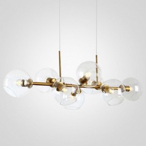 Подвесная люстра Imperiumloft Staggered Glass Chandelier 8 40.2211 в Пойковском - poikovskii.mebel24.online | фото