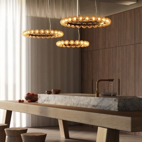 Подвесная люстра Maytoni Ambre MOD331PL-L32BS3K в Пойковском - poikovskii.mebel24.online | фото 3