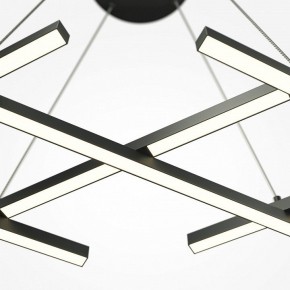 Подвесная люстра Maytoni Halo MOD244PL-L50BK в Пойковском - poikovskii.mebel24.online | фото 3