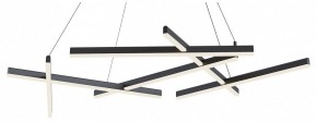 Подвесная люстра Maytoni Line MOD016PL-L80BK в Пойковском - poikovskii.mebel24.online | фото