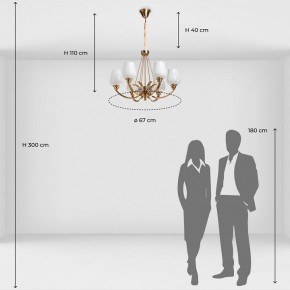 Подвесная люстра MW-Light Палермо 27 386017706 в Пойковском - poikovskii.mebel24.online | фото 8