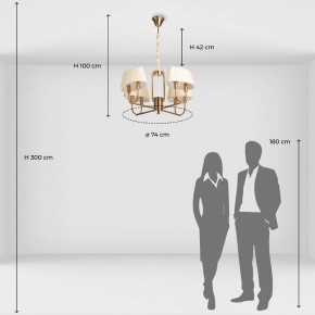 Подвесная люстра MW-Light София 10 355014608 в Пойковском - poikovskii.mebel24.online | фото 9