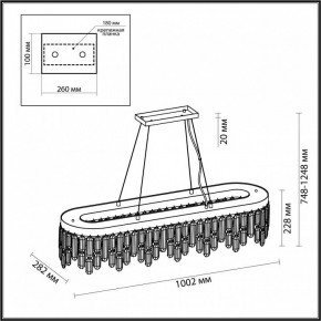 Подвесная люстра Odeon Light Dakisa 4986/12 в Пойковском - poikovskii.mebel24.online | фото 6
