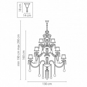 Подвесная люстра Osgona Nativo 715287 в Пойковском - poikovskii.mebel24.online | фото 3