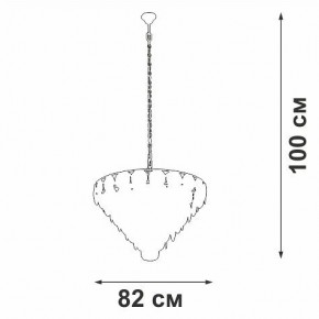 Подвесная люстра Vitaluce V58340 V58340-8/25 в Пойковском - poikovskii.mebel24.online | фото 3