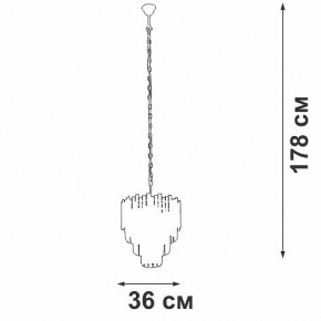Подвесная люстра Vitaluce V58470 V58470-8/5 в Пойковском - poikovskii.mebel24.online | фото 4