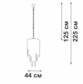 Подвесная люстра Vitaluce V5885 V5885-9/7 в Пойковском - poikovskii.mebel24.online | фото 3
