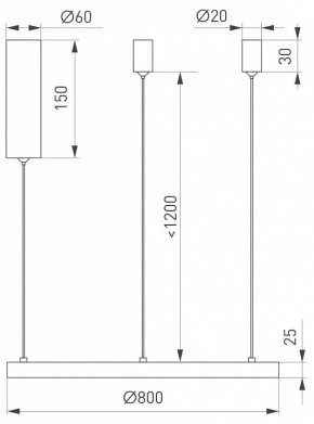 Подвесной светильник Arlight CONGO 046248 в Пойковском - poikovskii.mebel24.online | фото 4