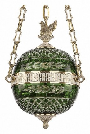 Подвесной светильник Bohemia Ivele Crystal 7100 71000P/25 GW Clear-Green/H-1J FS1S в Пойковском - poikovskii.mebel24.online | фото 2