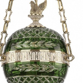 Подвесной светильник Bohemia Ivele Crystal 7100 71000P/25 GW Clear-Green/H-1J FS1S в Пойковском - poikovskii.mebel24.online | фото 4