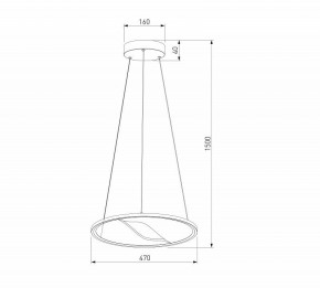Подвесной светильник Eurosvet Occhio 40026/1 LED серый в Пойковском - poikovskii.mebel24.online | фото 5