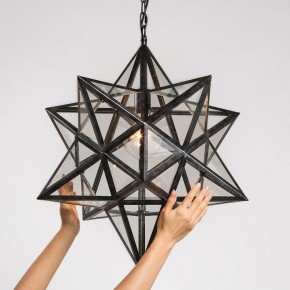 Подвесной светильник Imperiumloft Black Star Clear Glass 101314-26 в Пойковском - poikovskii.mebel24.online | фото 2