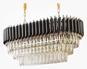 Подвесной светильник Imperiumloft Empire Black Rectangular Chandelier Crystal 40.2893 в Пойковском - poikovskii.mebel24.online | фото