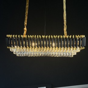 Подвесной светильник Imperiumloft Empire Black Rectangular Chandelier Crystal 40.2893 в Пойковском - poikovskii.mebel24.online | фото 2