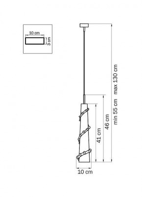 Подвесной светильник Lightstar Petalo 804310 в Пойковском - poikovskii.mebel24.online | фото 4