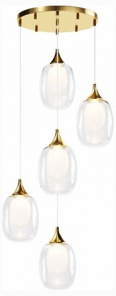 Подвесной светильник Maytoni Aura MOD016PL-05BS в Пойковском - poikovskii.mebel24.online | фото