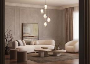 Подвесной светильник Maytoni Aura MOD016PL-05BS в Пойковском - poikovskii.mebel24.online | фото 4