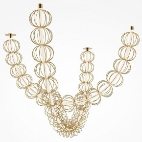 Подвесной светильник Maytoni Golden Cage MOD216PL-L42G3K в Пойковском - poikovskii.mebel24.online | фото 2