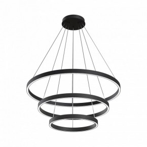 Подвесной светильник Maytoni Halo MOD058PL-L100BK в Пойковском - poikovskii.mebel24.online | фото 3