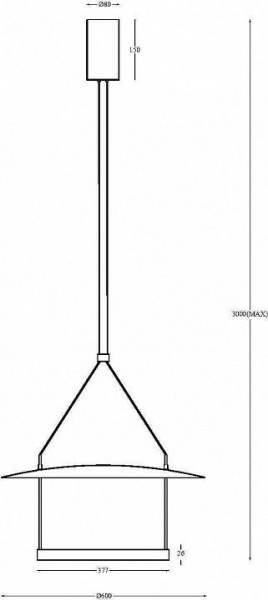 Подвесной светильник Maytoni Halo MOD280PL-L30B3K в Пойковском - poikovskii.mebel24.online | фото 4