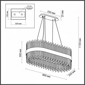 Подвесной светильник Odeon Light Focco 4722/24 в Пойковском - poikovskii.mebel24.online | фото 5