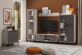 Полка НМ 013.72 "Марсель" (Дуб Крафт Серый) в Пойковском - poikovskii.mebel24.online | фото 2