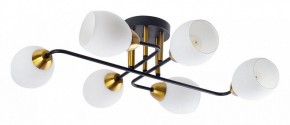 Потолочная люстра Arte Lamp Andrea A8141PL-6BK в Пойковском - poikovskii.mebel24.online | фото