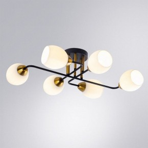 Потолочная люстра Arte Lamp Andrea A8141PL-6BK в Пойковском - poikovskii.mebel24.online | фото 2