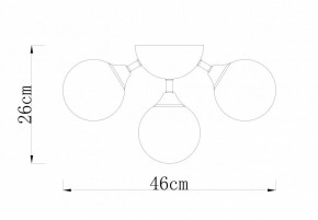 Потолочная люстра Arte Lamp Fobos A2704PL-5SG в Пойковском - poikovskii.mebel24.online | фото 3