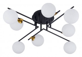 Потолочная люстра Arte Lamp Gemini A2243PL-8BK в Пойковском - poikovskii.mebel24.online | фото