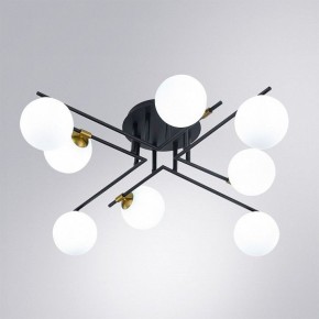 Потолочная люстра Arte Lamp Gemini A2243PL-8BK в Пойковском - poikovskii.mebel24.online | фото 2