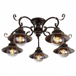 Потолочная люстра Arte Lamp Grazioso A4577PL-5CK в Пойковском - poikovskii.mebel24.online | фото
