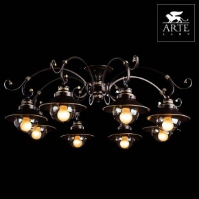 Потолочная люстра Arte Lamp Grazioso A4577PL-8CK в Пойковском - poikovskii.mebel24.online | фото 3